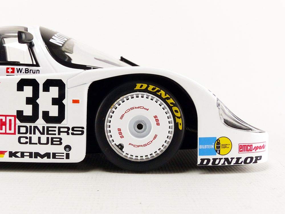 Amazon.com: Minichamps 1: 18 Porsche 956K - Brun Motorsport
